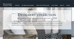 Desktop Screenshot of designerscollection.co.nz