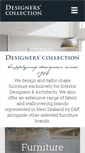 Mobile Screenshot of designerscollection.co.nz